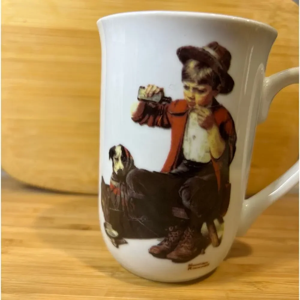 PMC Norman Rockwell Mug Set